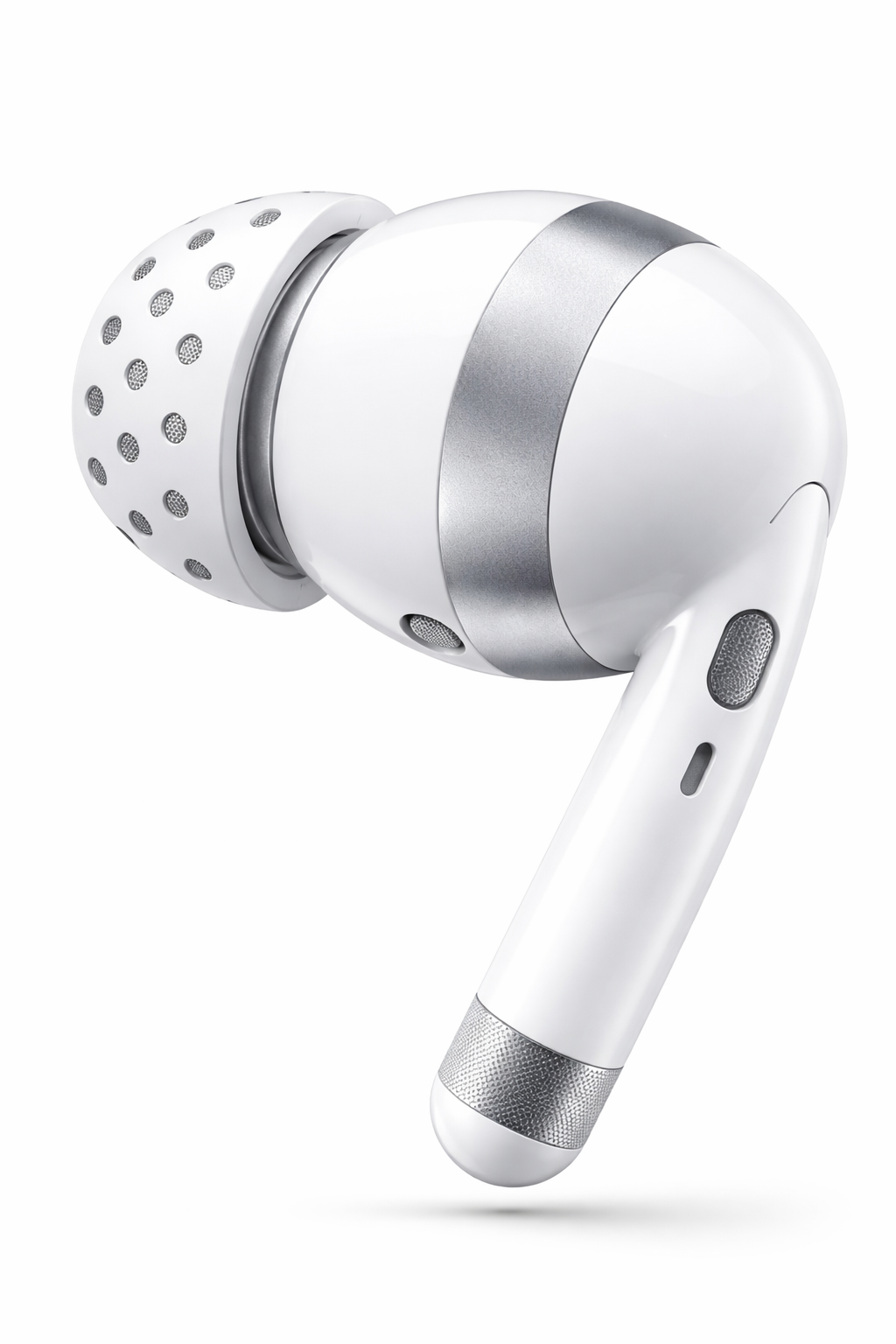 Concept render of Apple EEG-sensing earbuds with electrode array
